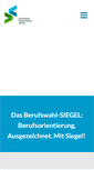 Mobile Screenshot of netzwerk-berufswahlsiegel.de